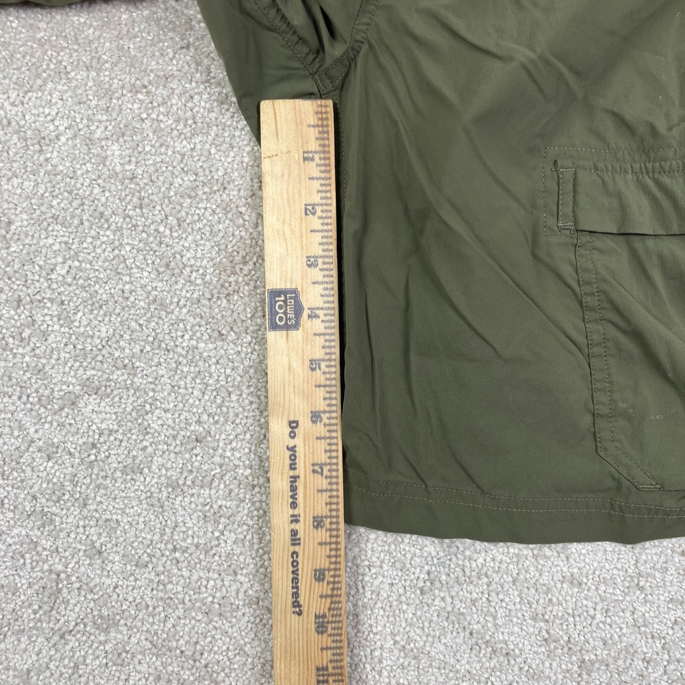 REI Co-op Womens 8 Sahara Cargo Shorts Green Relaxed Fit Hiking Belted Outdoor - Picture 7 of 10